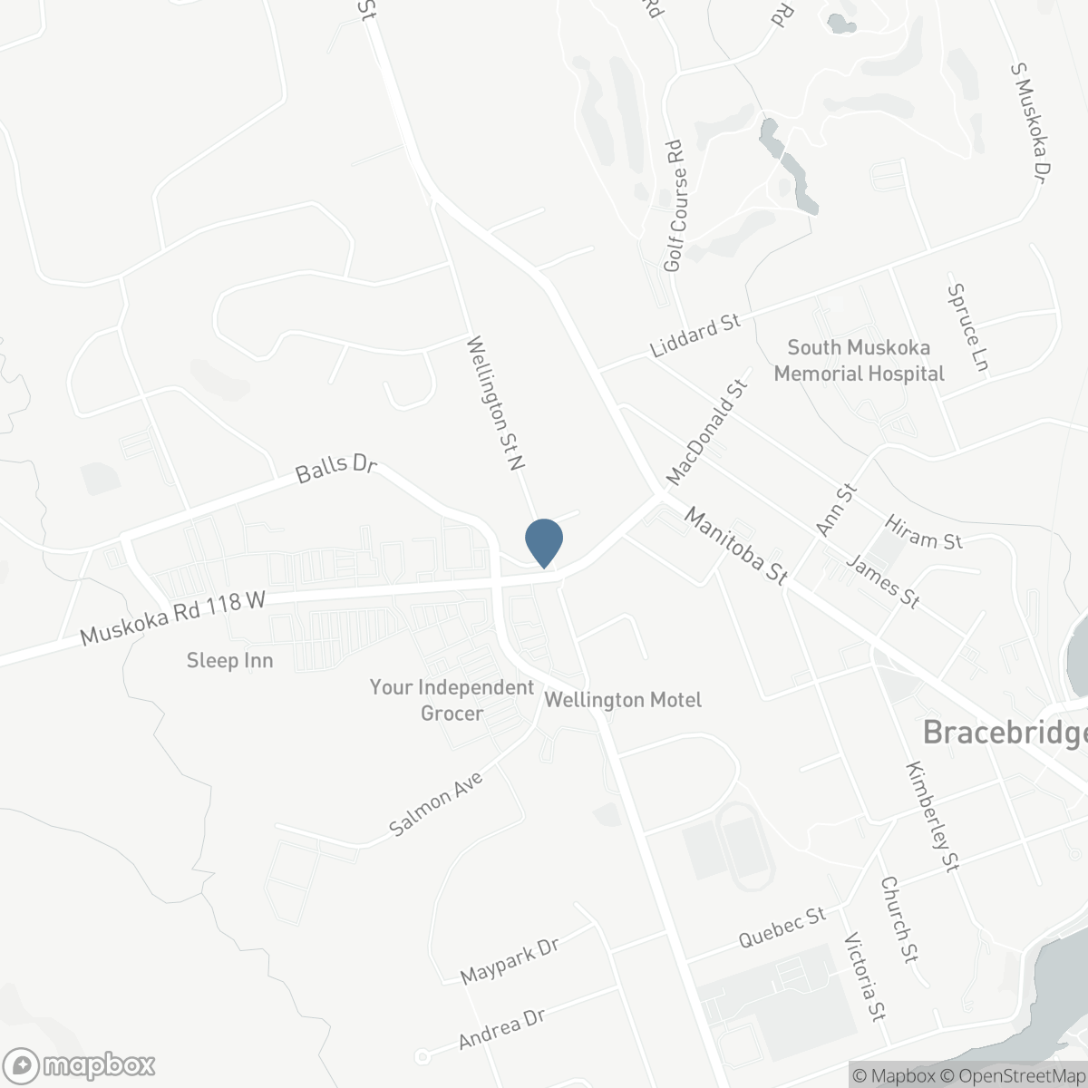 329 WELLINGTON ST N 12 WELLINGTON Street, Bracebridge, Ontario P1L 1B7